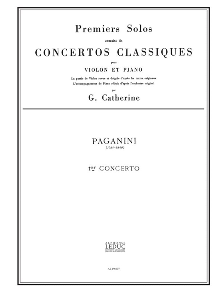 Premier Solo Extrait concerto No.1